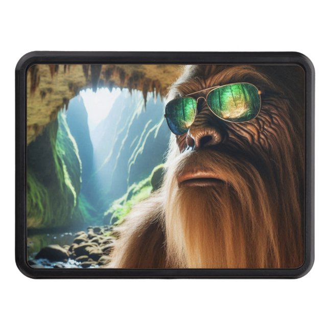 Home of Sasquatch Trailer Hitch Cover (Front)