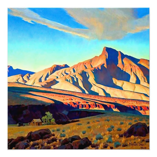 “Home of the Desert Rat” by Maynard Dixon Photo Print (Front)