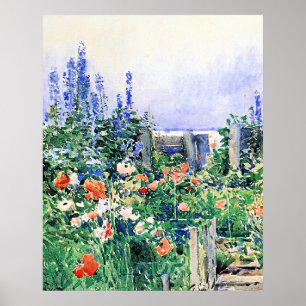 Home of the Hummingbird by Childe Hassam Poster