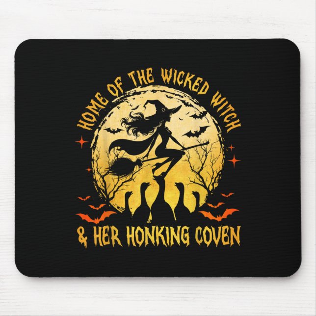 Home Of The Wicked &amp; Honking Conven Goose Witc Mouse Pad (Front)