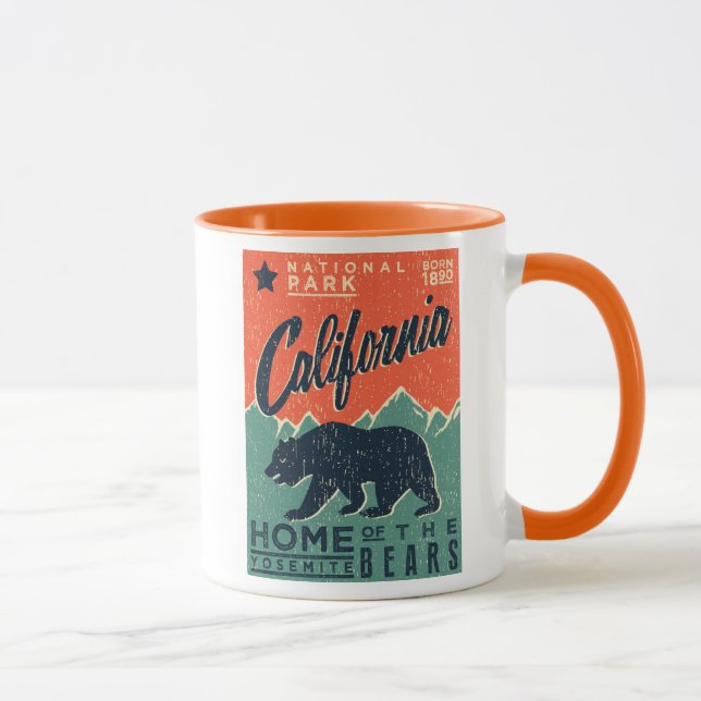 Home of the Yosemite Bears | California Mug (Right)