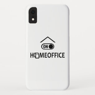 Home office on - Homeoffice on iPhone XR Case