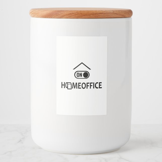 Home office on - Homeoffice on Food Label (Front)