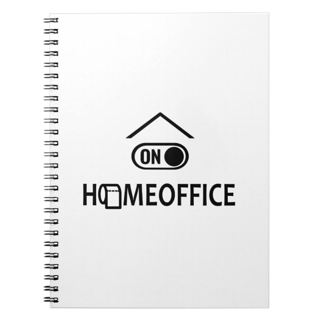 Home office on - Homeoffice on Notebook (Front)