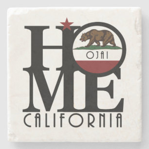 HOME Ojai California Stone Coaster