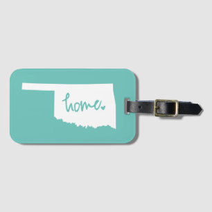 Home Oklahoma Custom Colour Luggage Tag