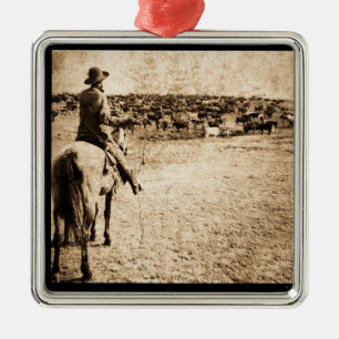 Home on the Range Metal Ornament