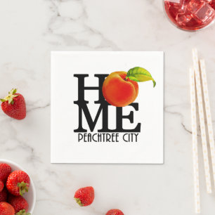 HOME Peachtree City Georgia Napkin