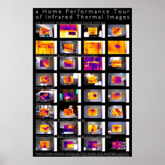 Home Performance Tour of Infrared Thermal Images Poster