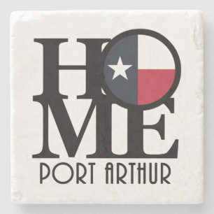 HOME Port Arthur Stone Coaster