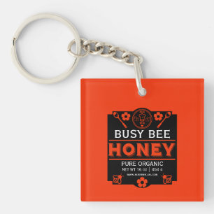 Home Produce Honey Keychain