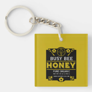 Home Produce Honey Keychain