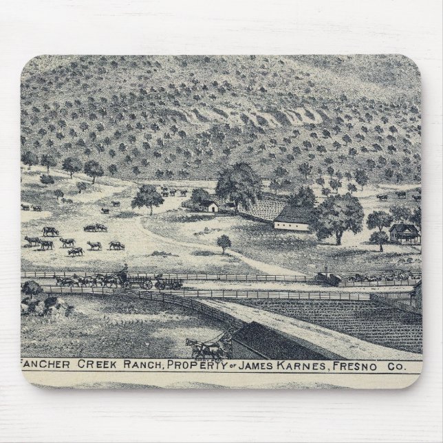 Home Ranches in Fresno, California Mouse Pad (Front)