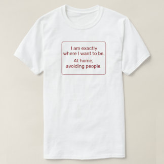 Home (red) T-Shirt