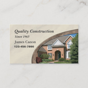 Home Remoldling or Construction Business Card