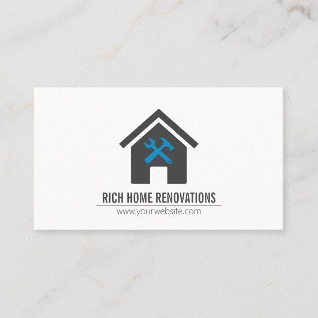  Home Renovation Business Card (Front)