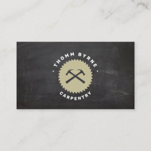 Home Renovation Handyman Carpenter Business Card