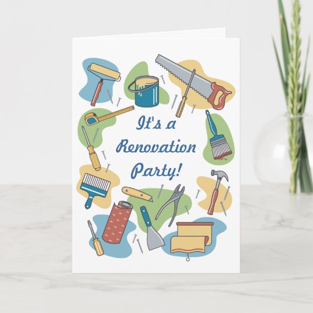 Home Renovation Invitation (Front)