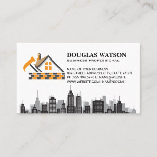 Home Repair   Commercial Construction   Repairs Business Card