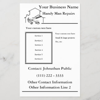 Home Repair Handy Man Flyer