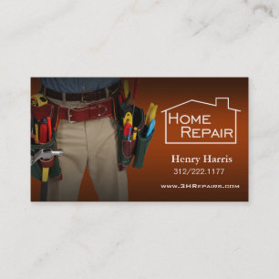 Home Repair Handyman Business Card