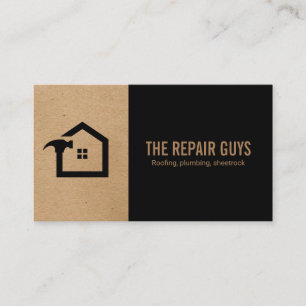 Home Repair   Handyman   Construction Business Card