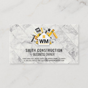 Home Repair Tools   Construction  Business Card