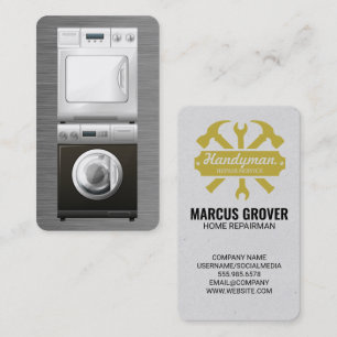 Home Repairmen   Handyman   Blue Collar Business Card