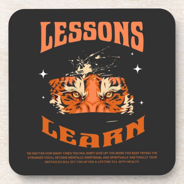 Home Resilient Gorilla Hard plastic coaster (Front)