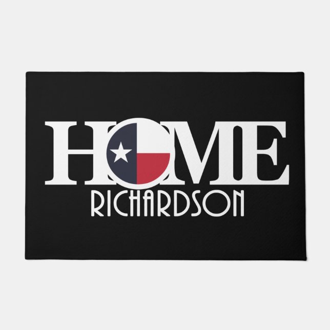 HOME Richardson Texas Doormat (Front)