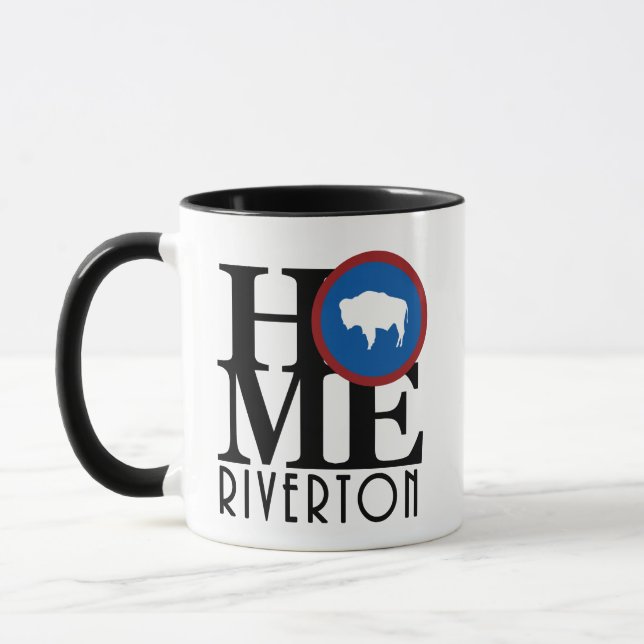 HOME Riverton WY Mug (Left)