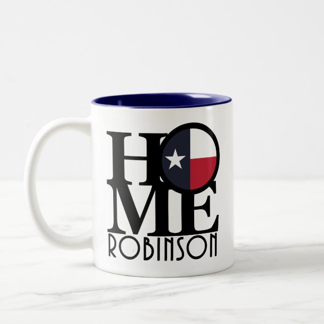 HOME Robinson Texas Two-Tone Coffee Mug (Left)