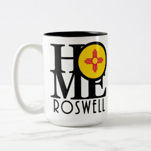 HOME Roswell New Mesico 15oz Two-Tone Coffee Mug