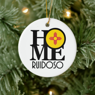 HOME Ruidoso Ceramic Ornament