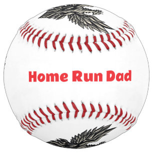Home Run Dad Personalized Softball