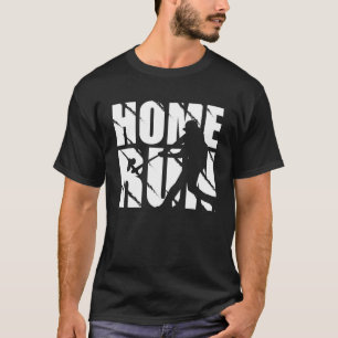 Home run design baseball player and baseball Pullo T-Shirt
