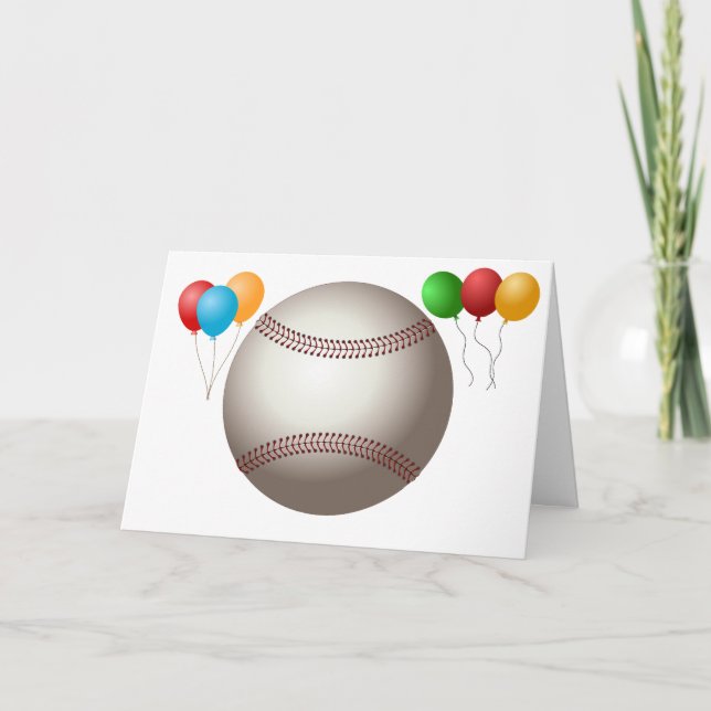 Home Run Game Team Coach Sports Ball Fun Baseball Card (Front)