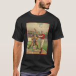 Home Run Hitter Long Ball Baseball Slugger Vintage T-Shirt<br><div class="desc">Home Run Hitter Long Ball Baseball Slugger Vintage Baseball</div>