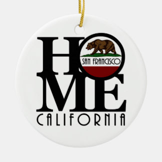 HOME San Francisco Ceramic Ornament