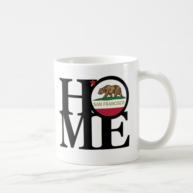 HOME San Francisco Classic Size Coffee Mug 11oz (Right)