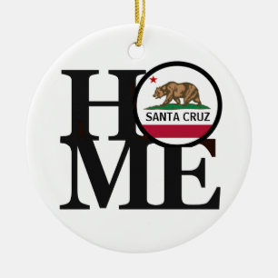 HOME Santa Cruz Ornament