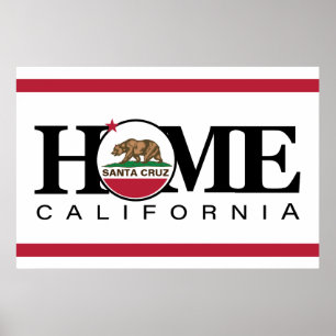 HOME Santa Cruz Poster