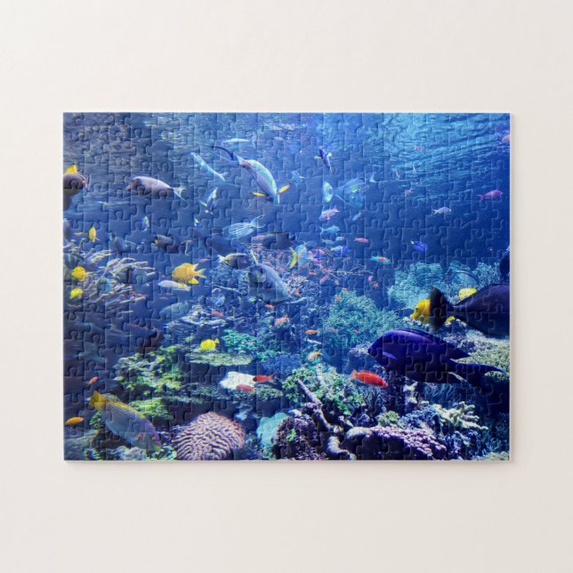 Home School of Fish Jigsaw Puzzle (Horizontal)
