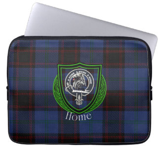 Home Scottish Clan Tartan and Crest  Laptop Sleeve