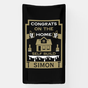 Home Self Build Congratulation Banner