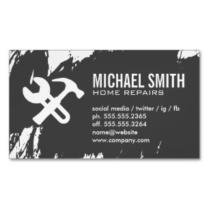 Home Services  Repair Magnetic Business Card