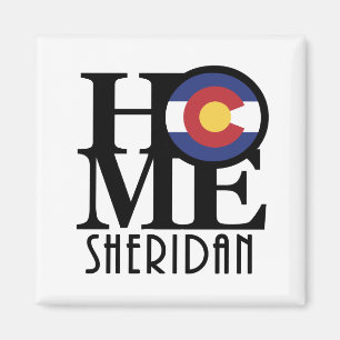 HOME Sheridan Colorado Magnet