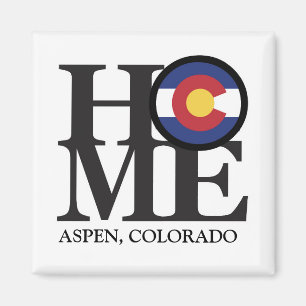 HOME spen Colorado 4x4" Magnet