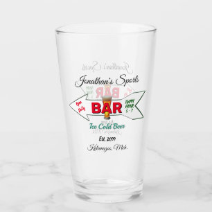 Home Sports Bar Beer Soda Tumblers Glasses