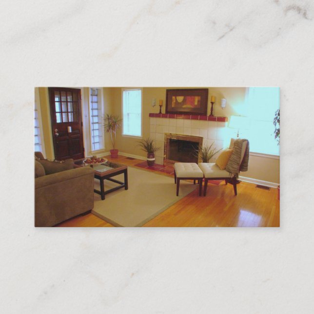 Home Staging Business Card (Front)